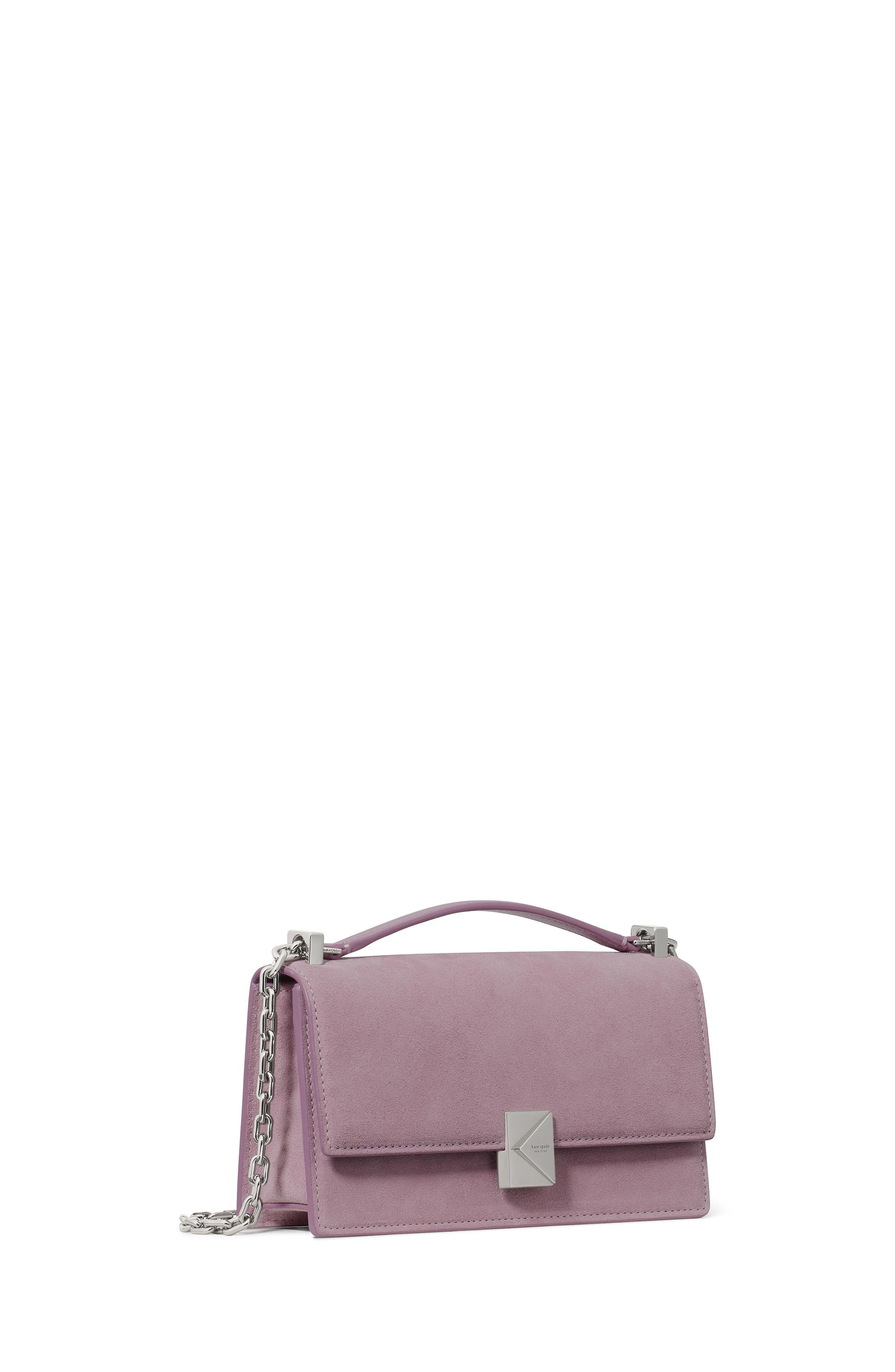 KM388-Deco Suede Mini Crossbody-Market Purple