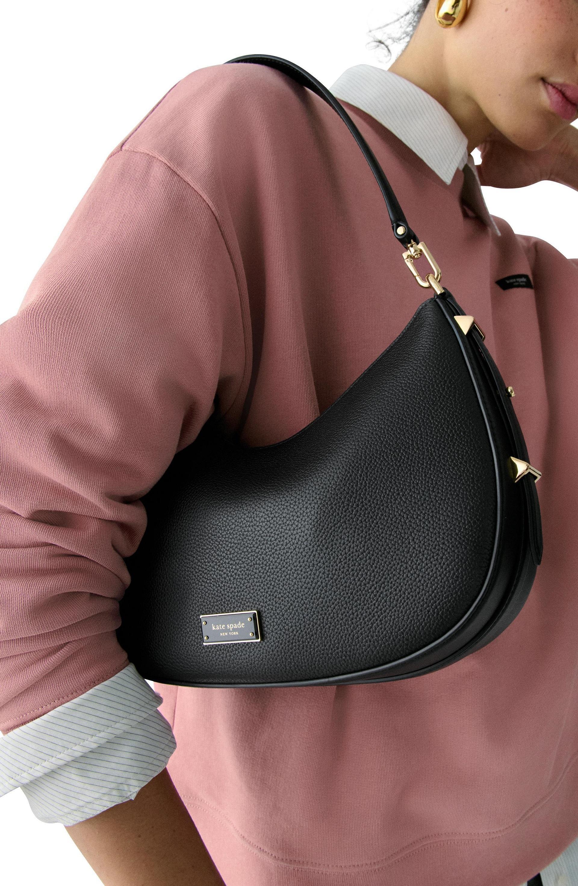 KM491-Liv Convertible Shoulder Bag-Black