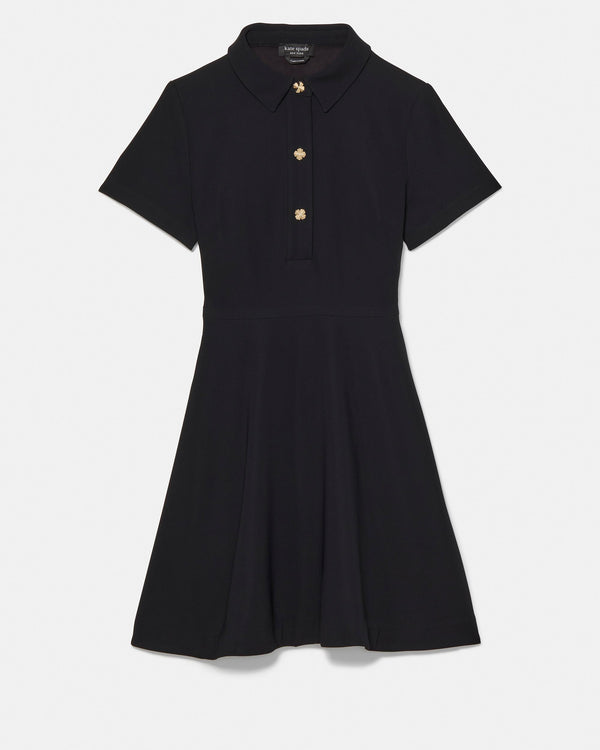 KM746-Polo Mini Dress-Black
