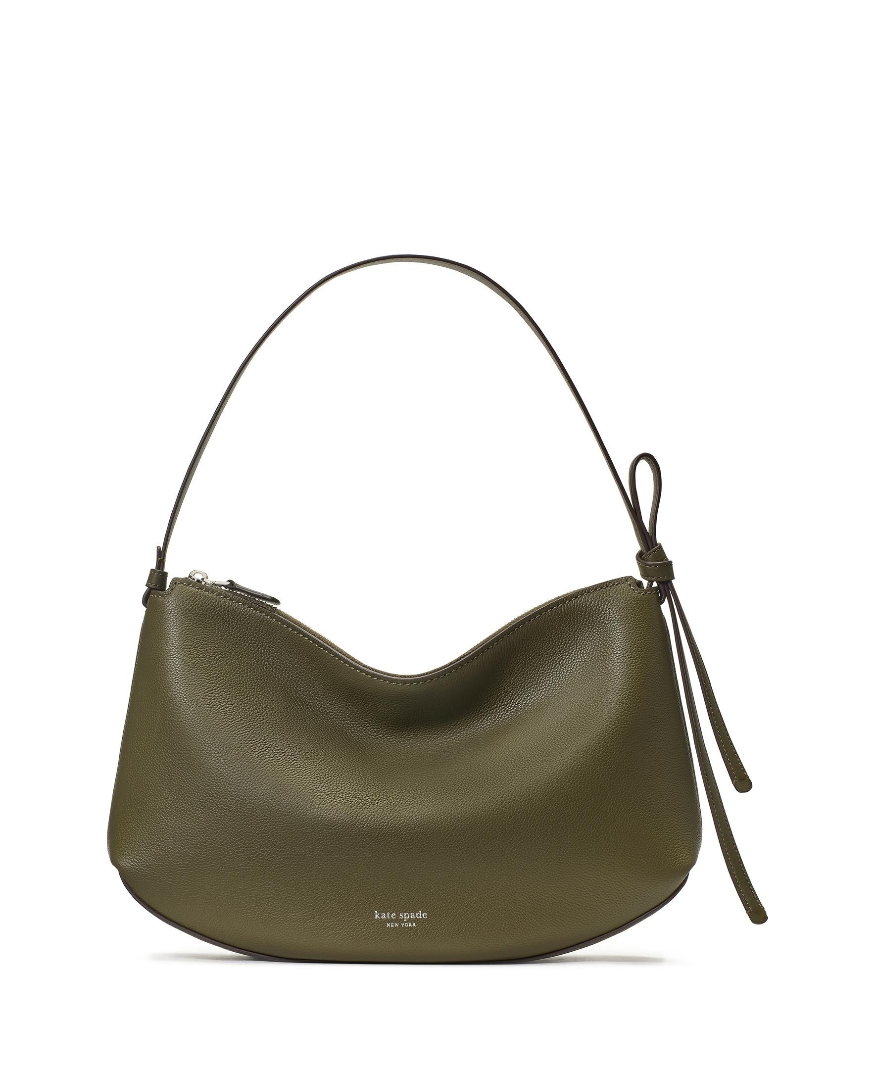 KM951-Loop Large Shoulder Bag-Seaweed