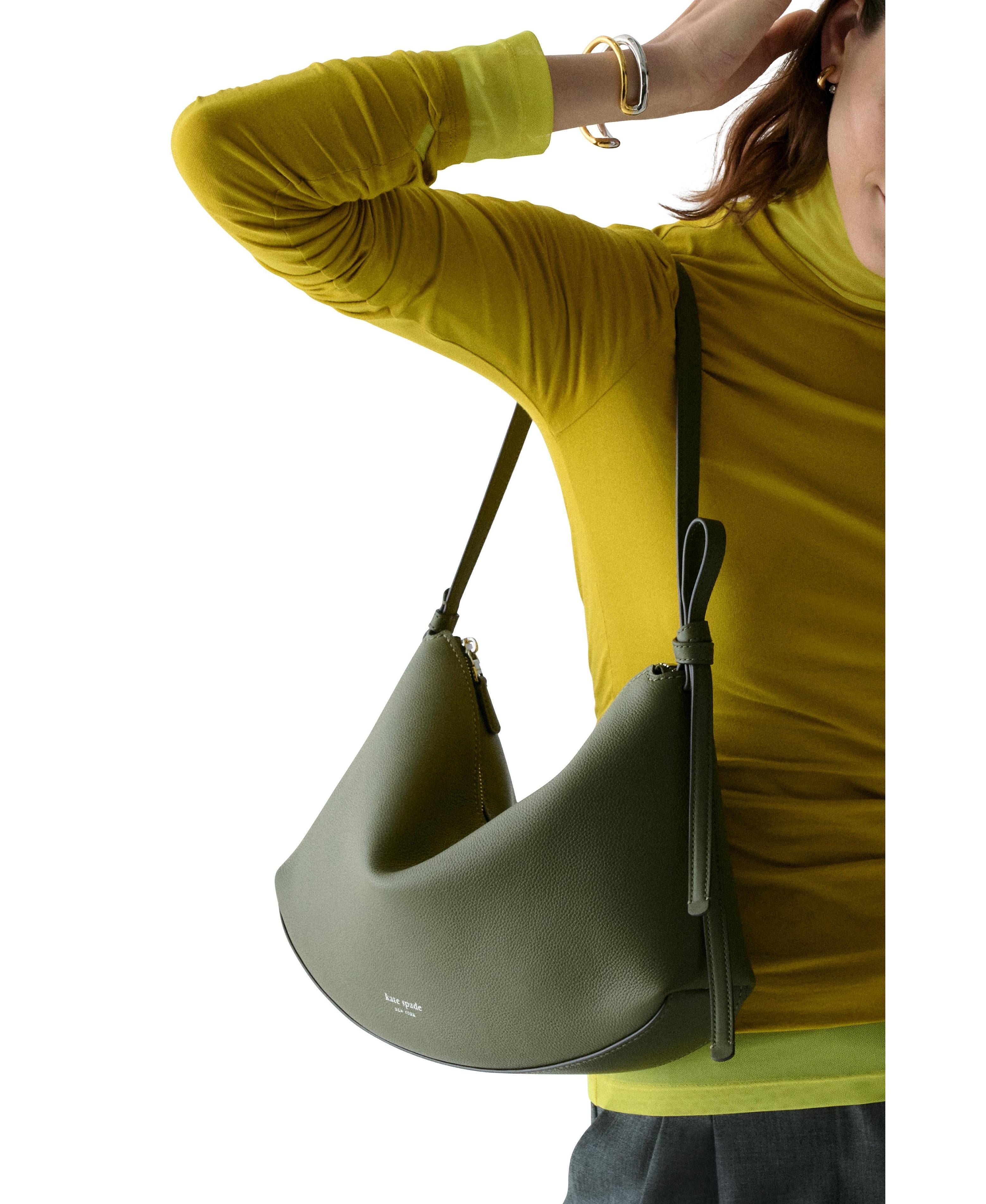 KM951-Loop Large Shoulder Bag-Seaweed