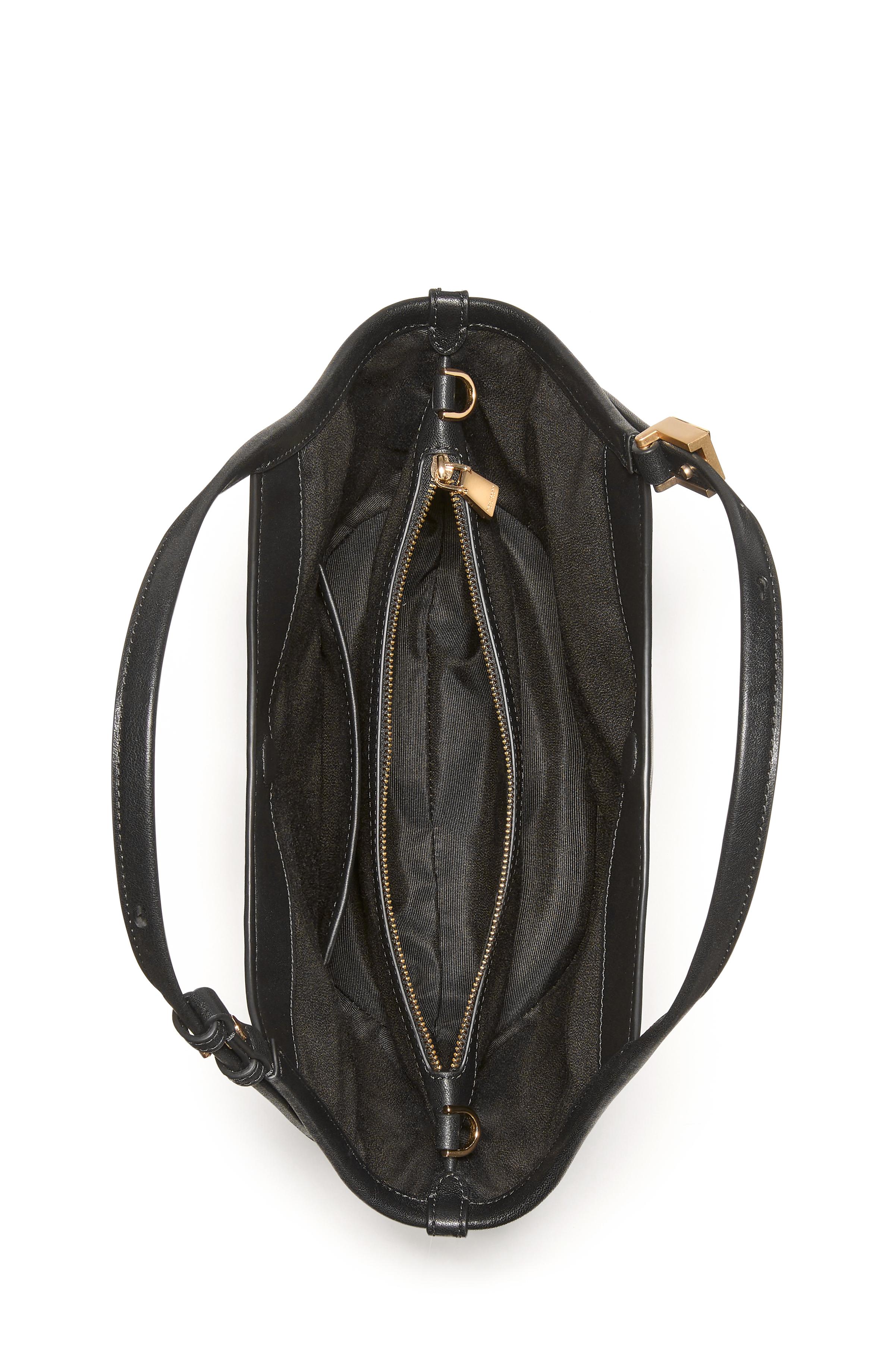 Deco Fine Grain Leather Small Tulip Tote