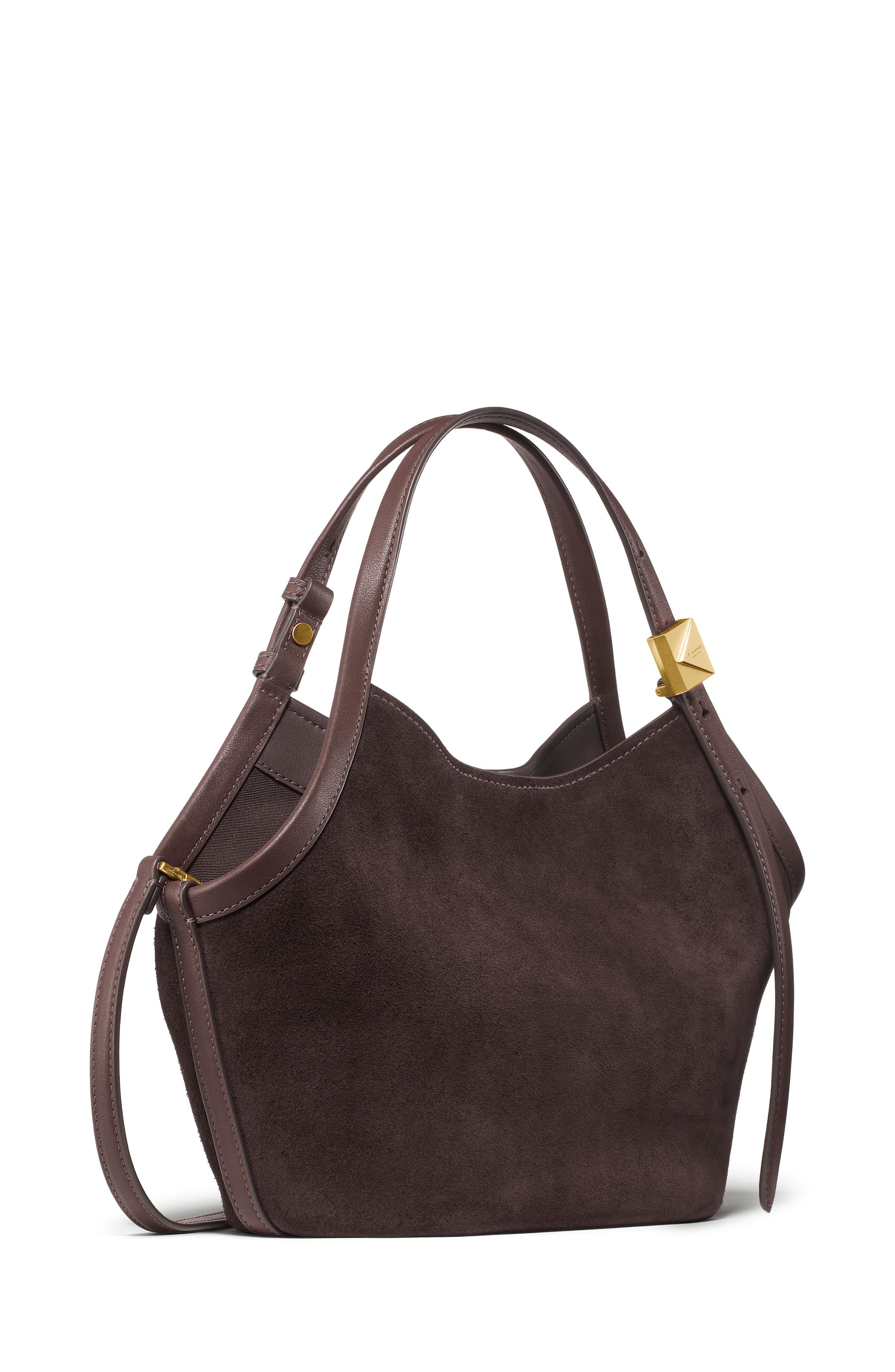 Deco Suede Small Tulip Tote