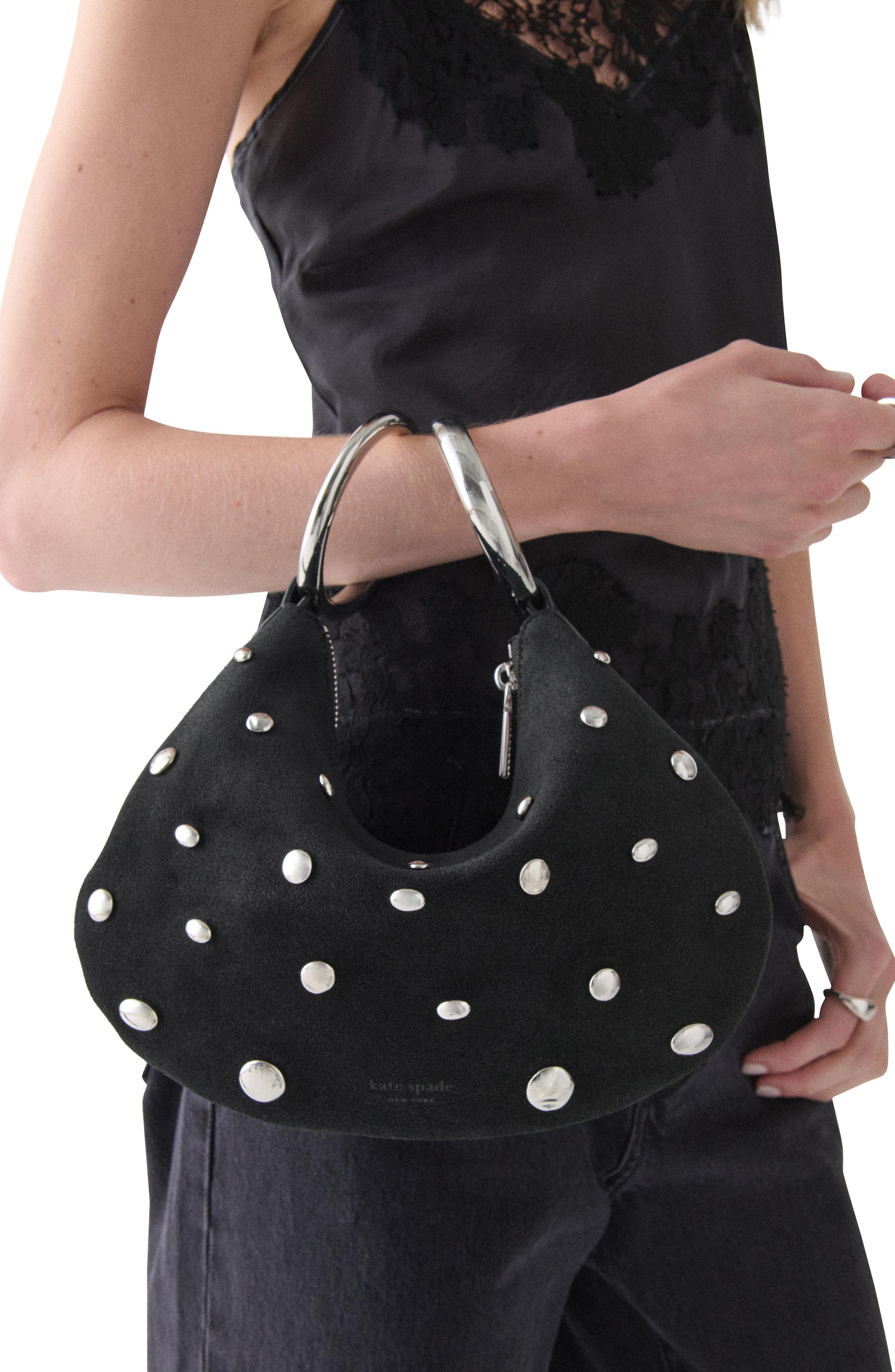KN799-The Studded Bangle Bag-Black