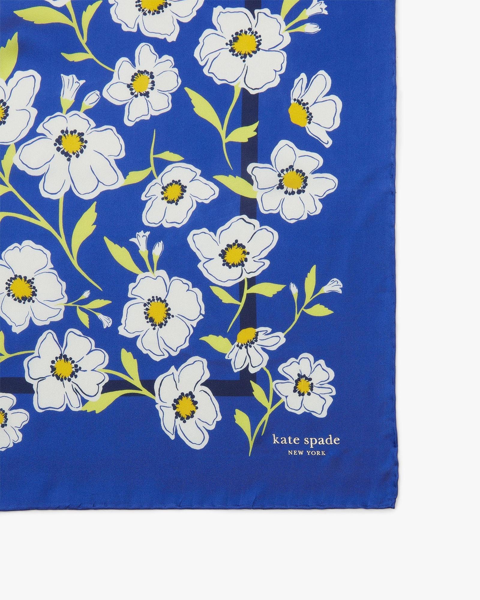 Sunshine Floral Silk Square