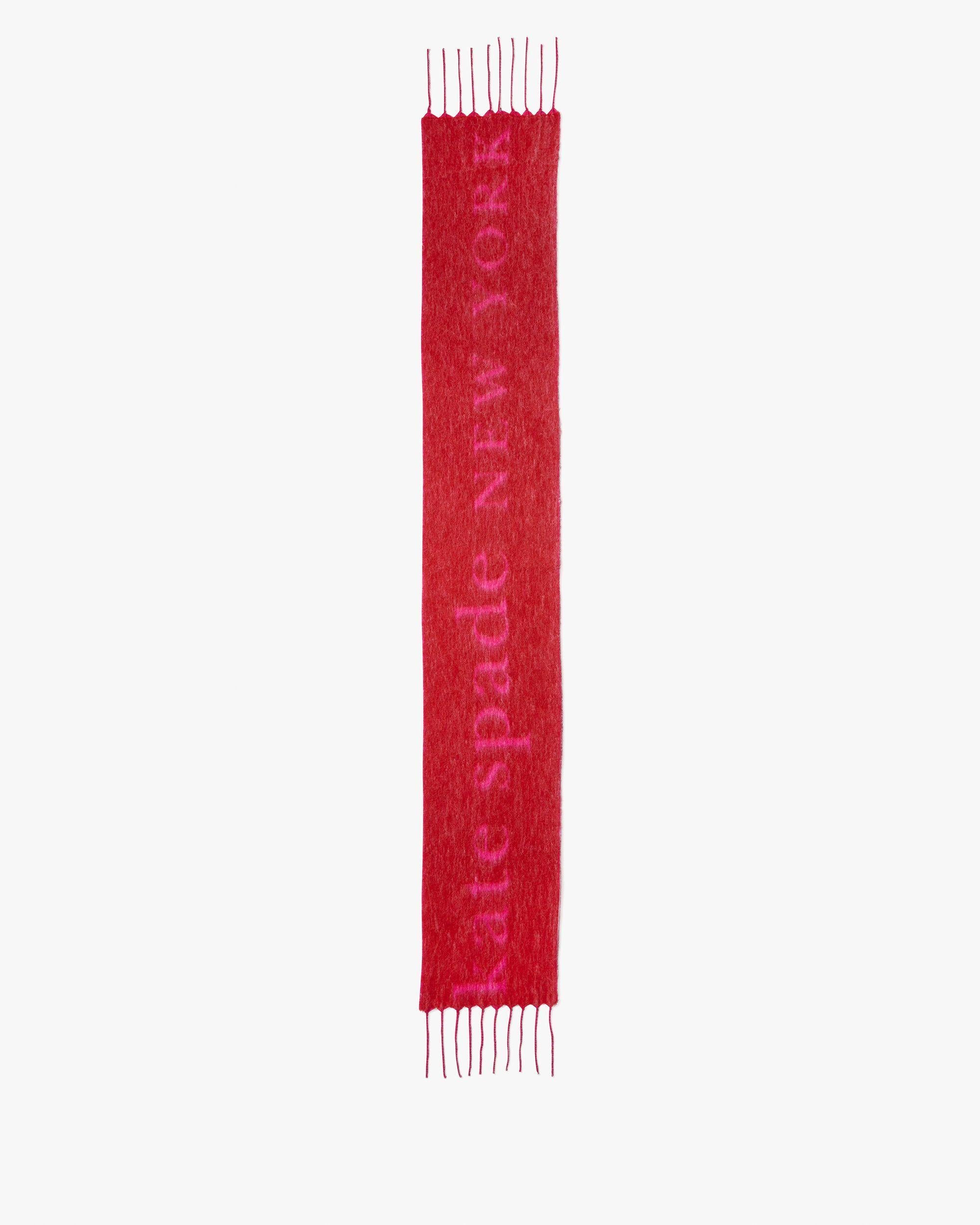 kate spade new york logo scarf