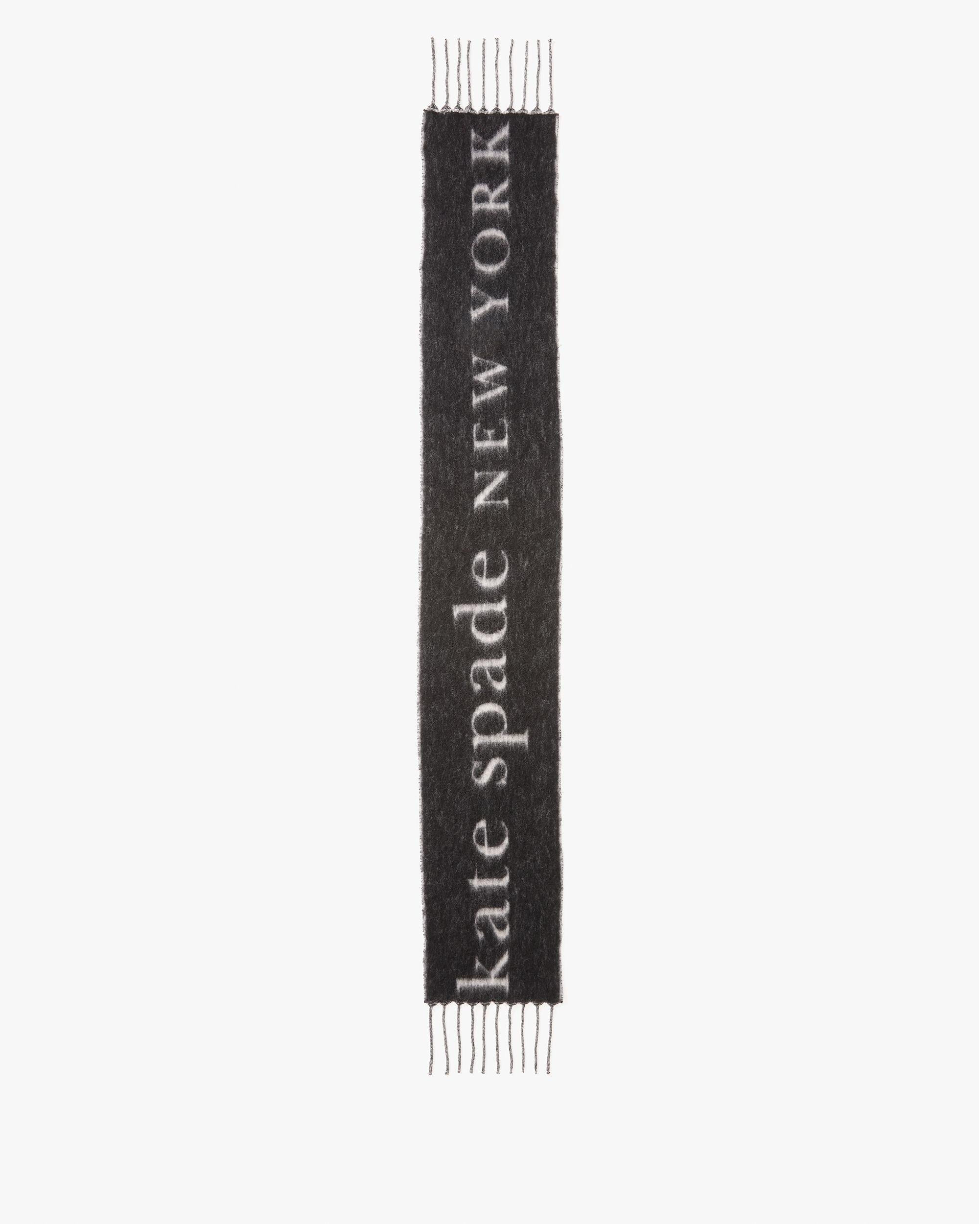 kate spade new york logo scarf
