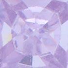 KH922-Little Luxuries 6Mm Square Studs-Lavendersilver
