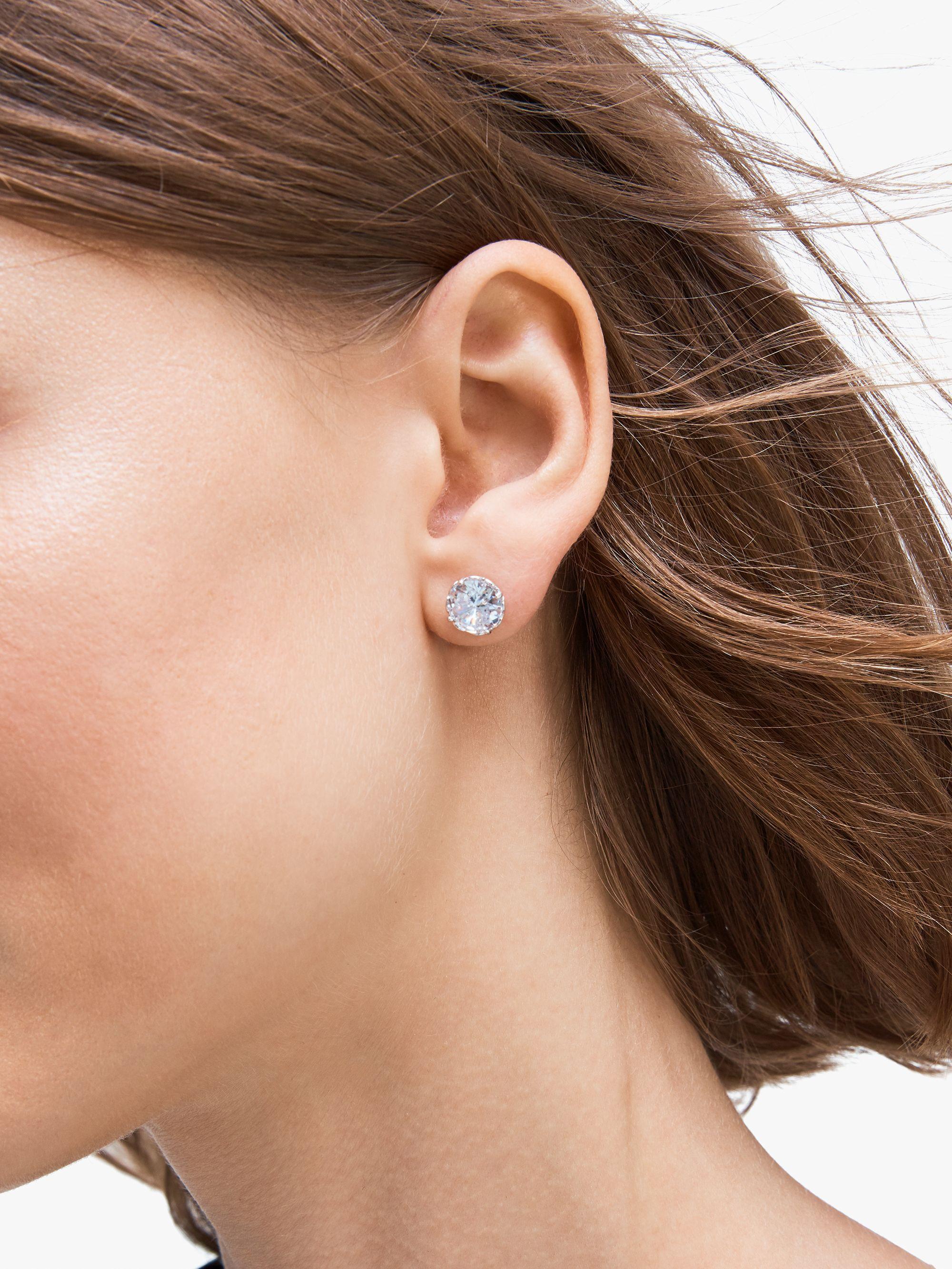 Pave Round Large Studs