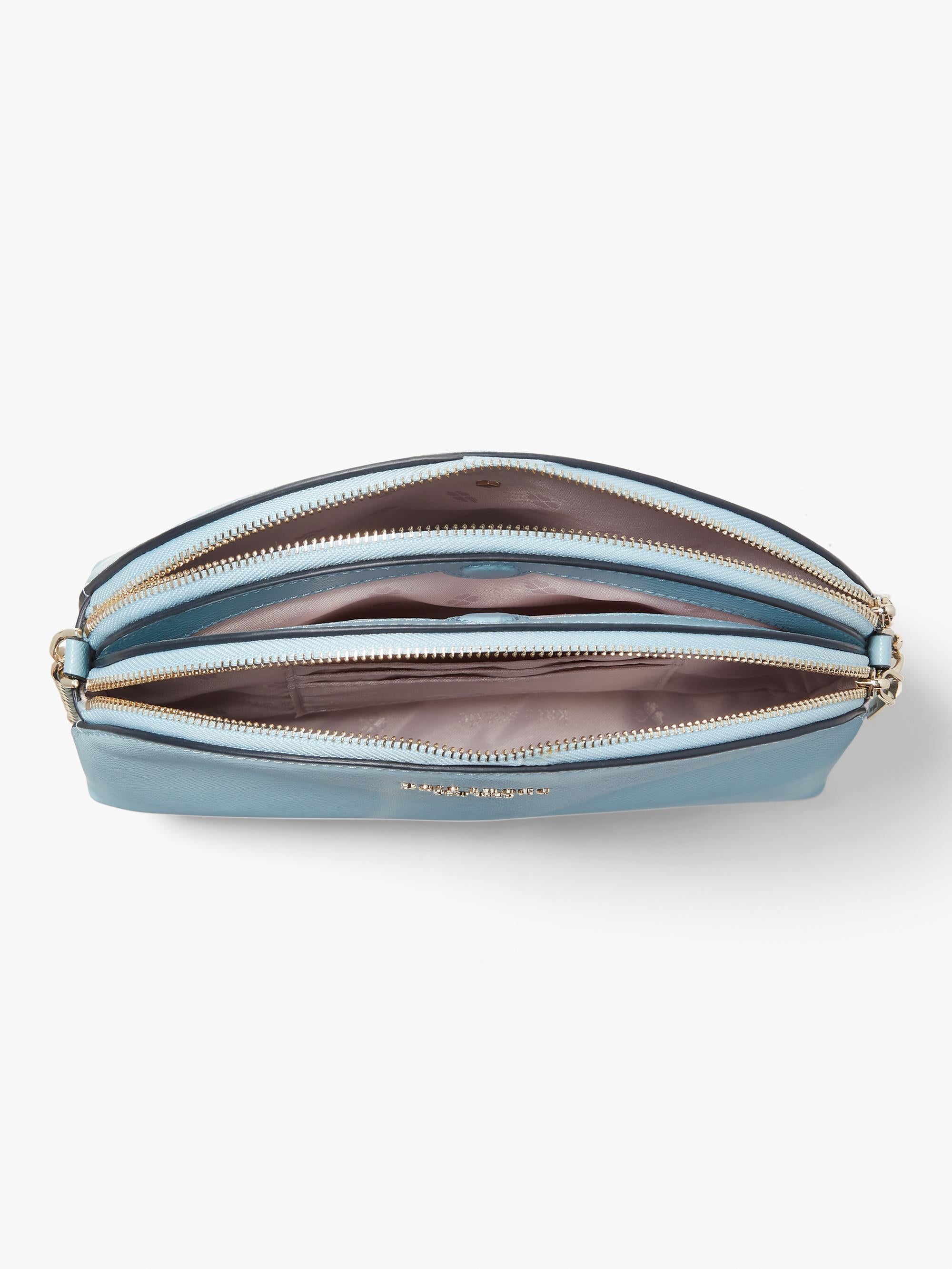 spencer double-zip dome crossbody