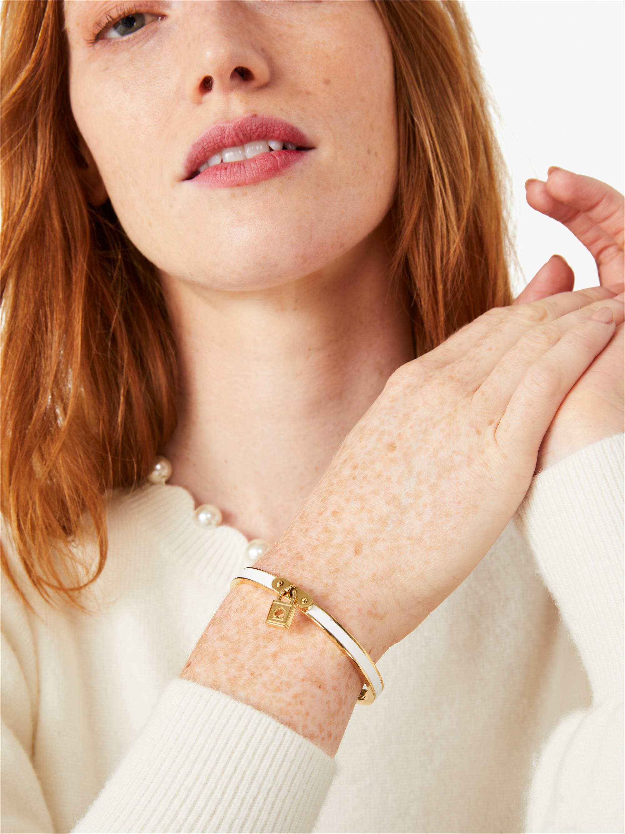K6231-charm bangle-White