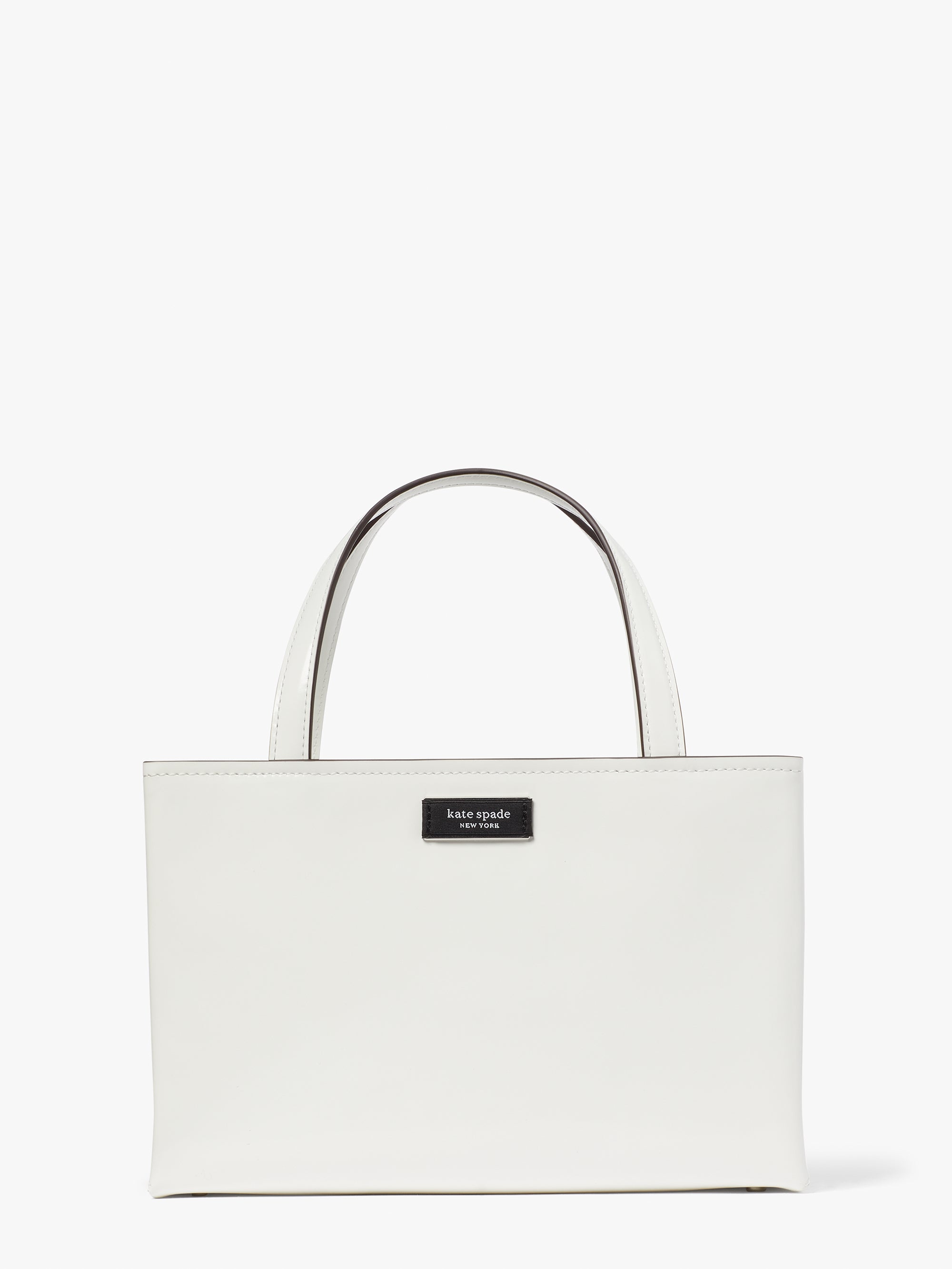 K8818-True White-sam icon small tote