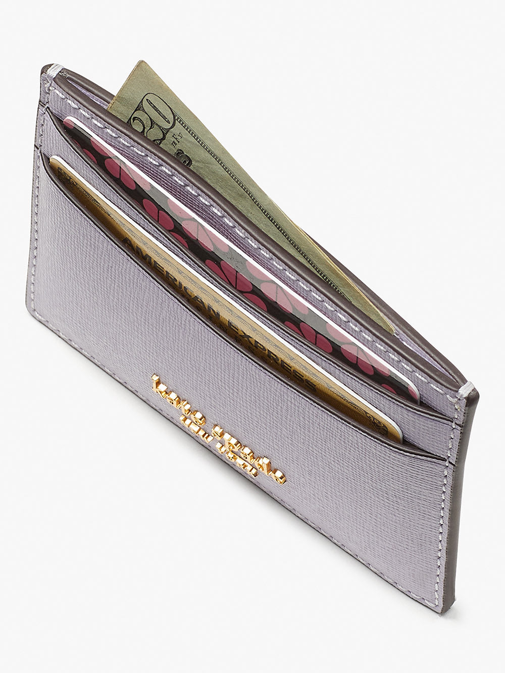 Morgan Cardholder-K8929-Lavender Cream