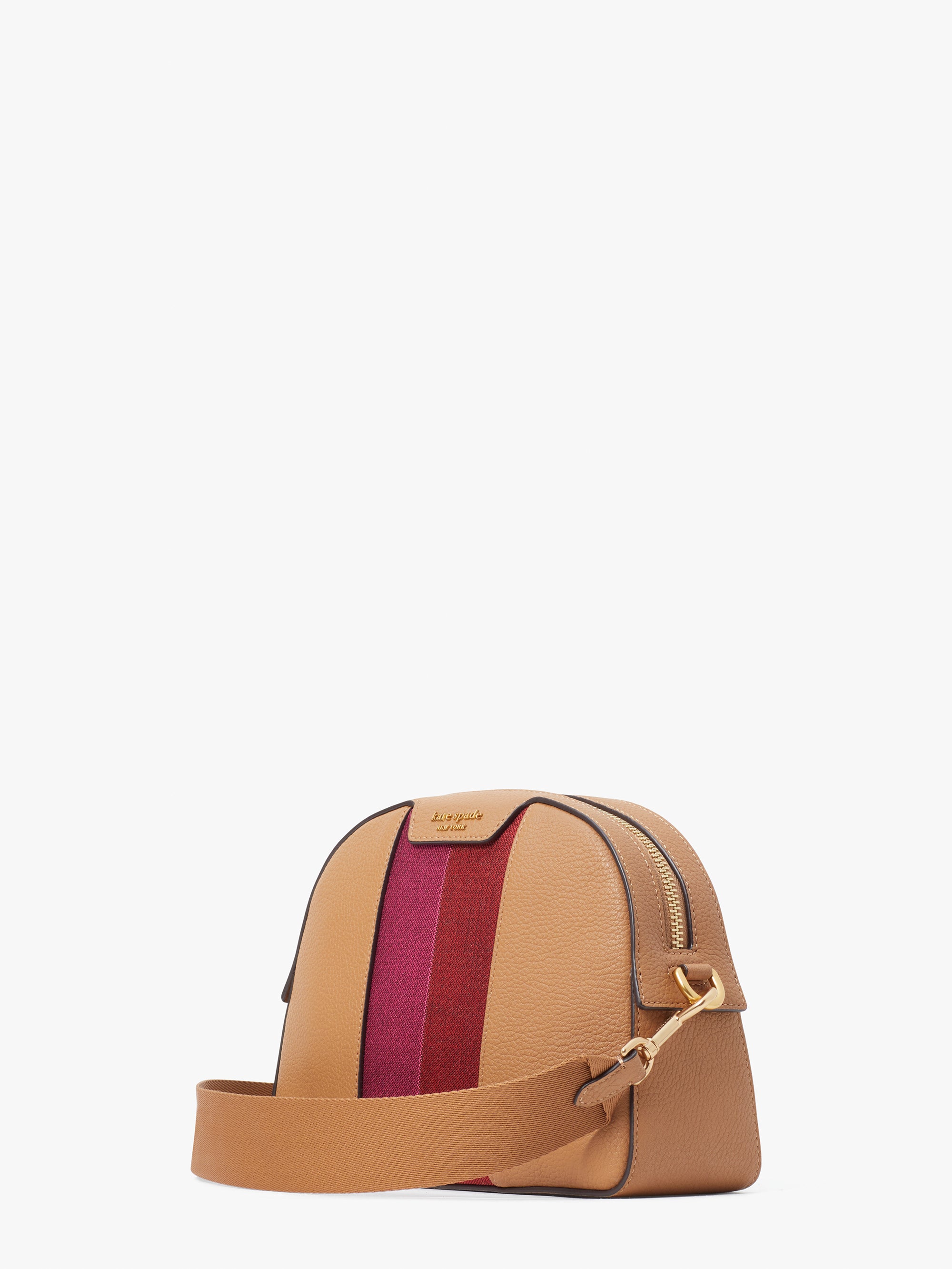 racing stripe addy medium dome crossbody