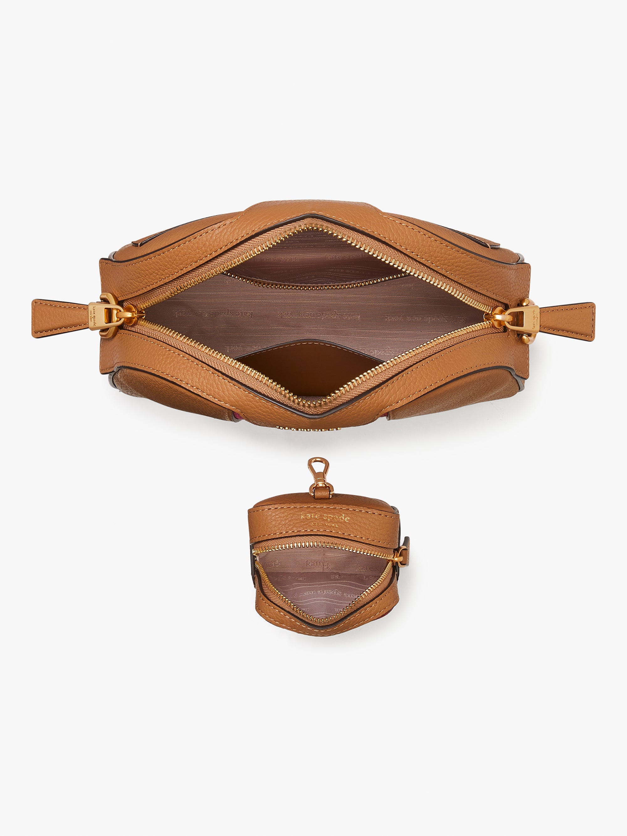 racing stripe addy medium dome crossbody