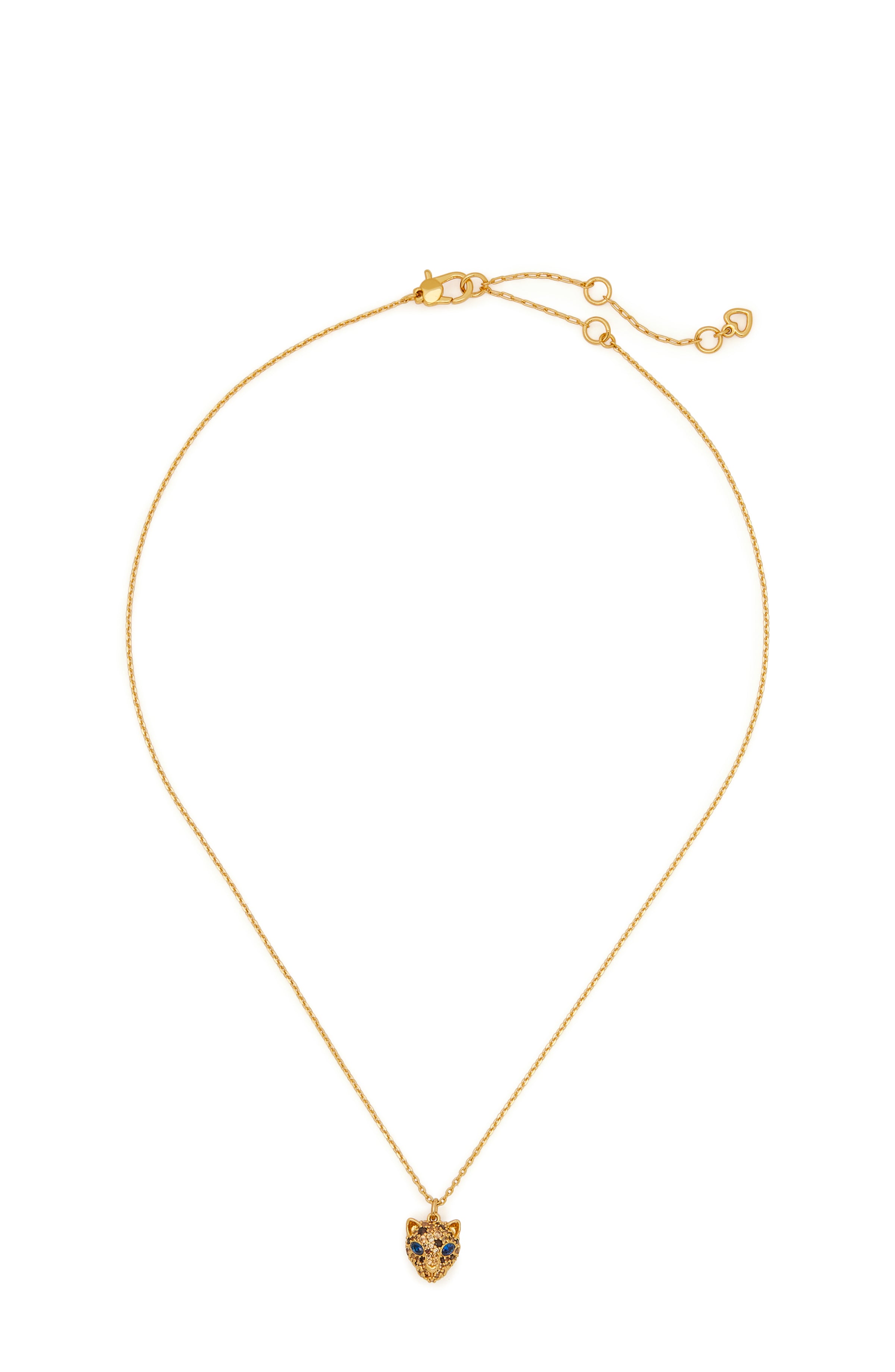 fierce leopard mini pendant