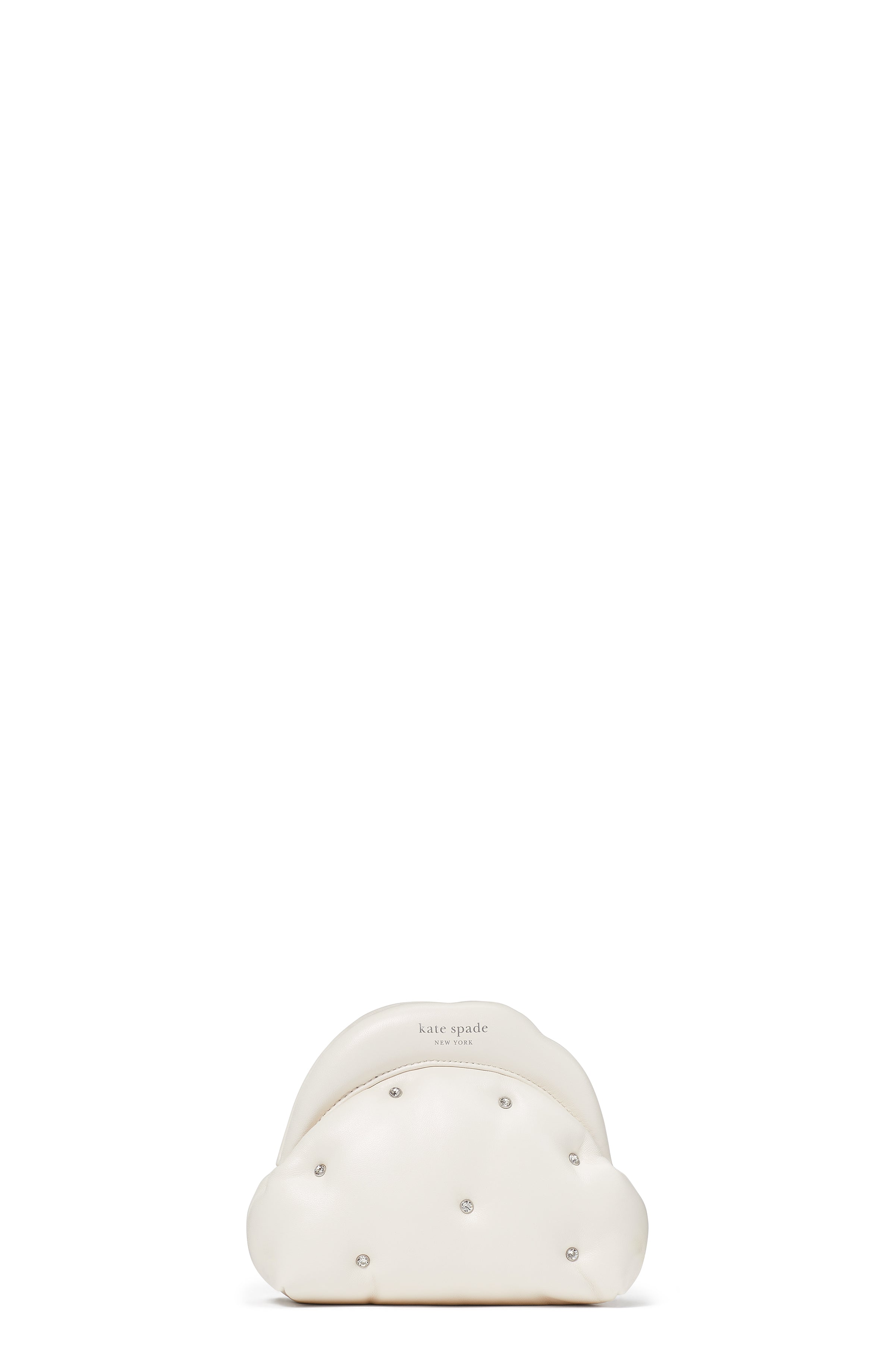 KB260-Cream.-shade quilted mini cloud crossbody