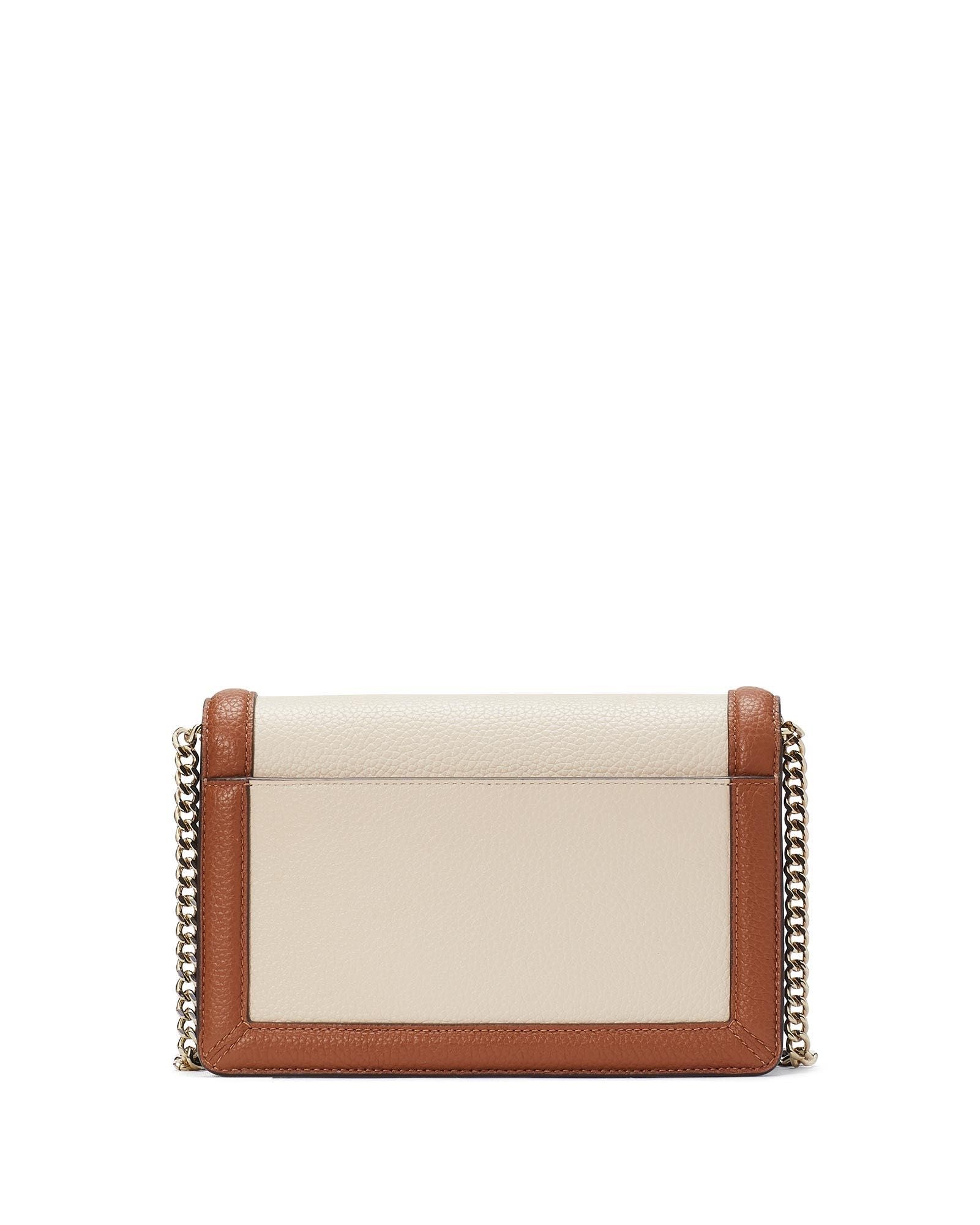 Knott Colorblocked Flap Crossbody-KD060-Allspice Cake Multi