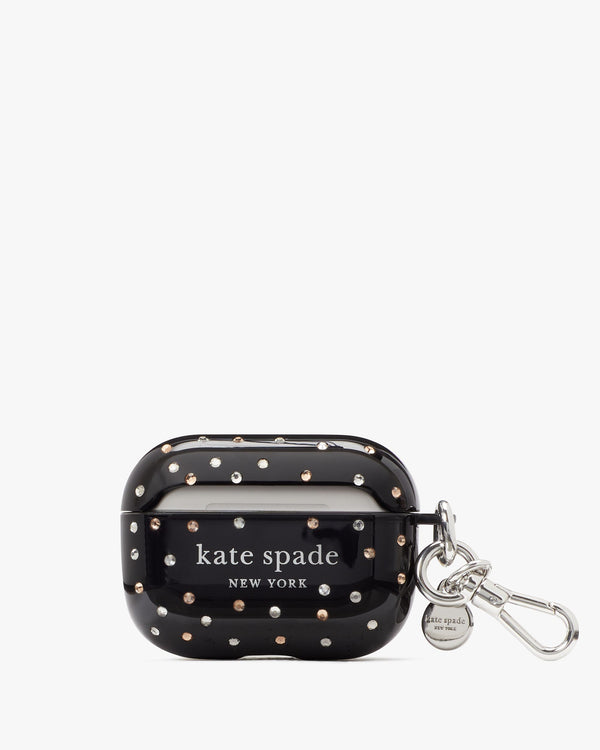 Embellished Airpods Pro Case-KE150-Black Multi