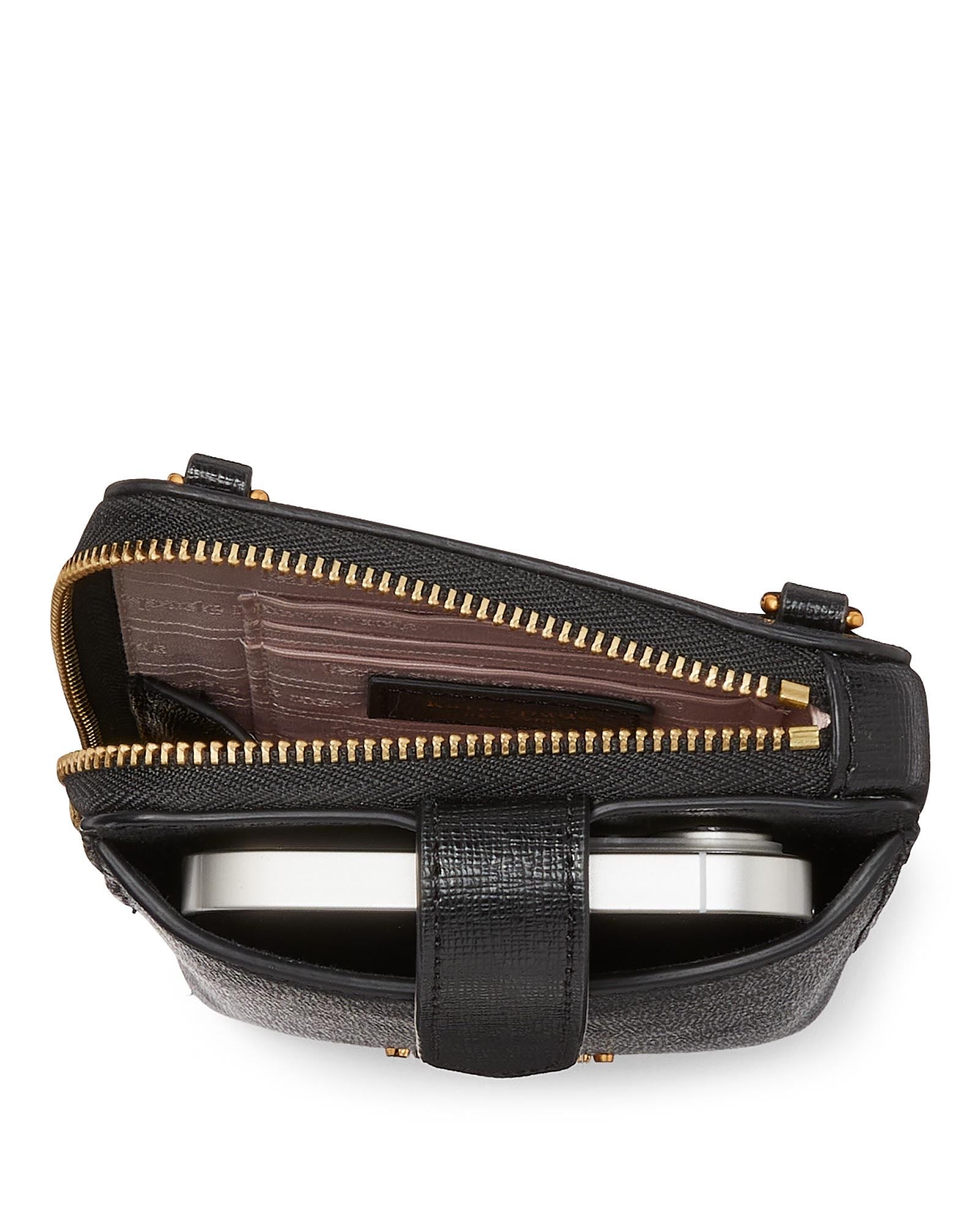 Morgan North South Crossbody-KE348-Black